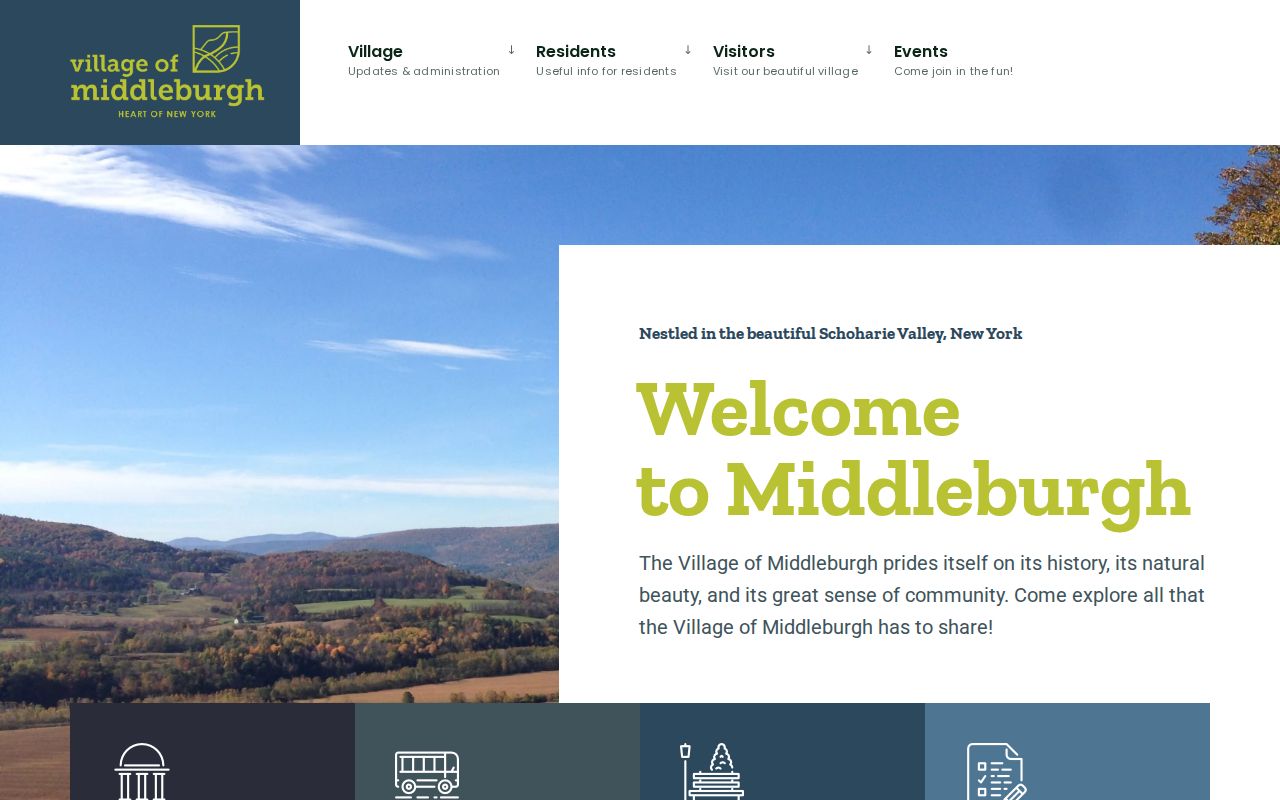 Middleburgh village criminal records route in Schoharie County